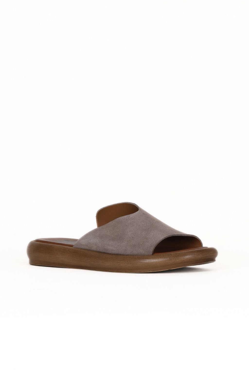 Bueno Women's Leather Flat Slipper