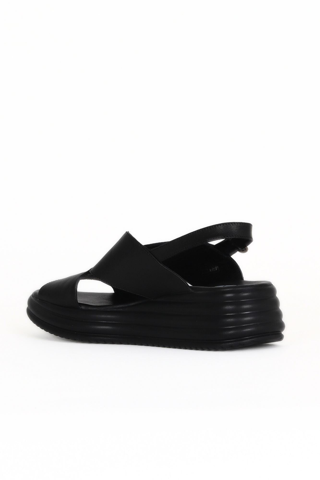 Bueno Women's Leather Wedge Sandal