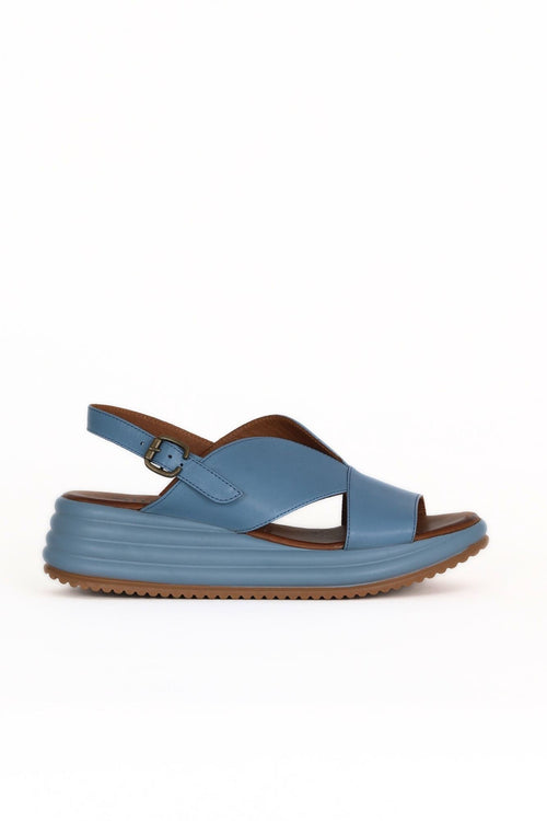 Bueno women's  in blue leather