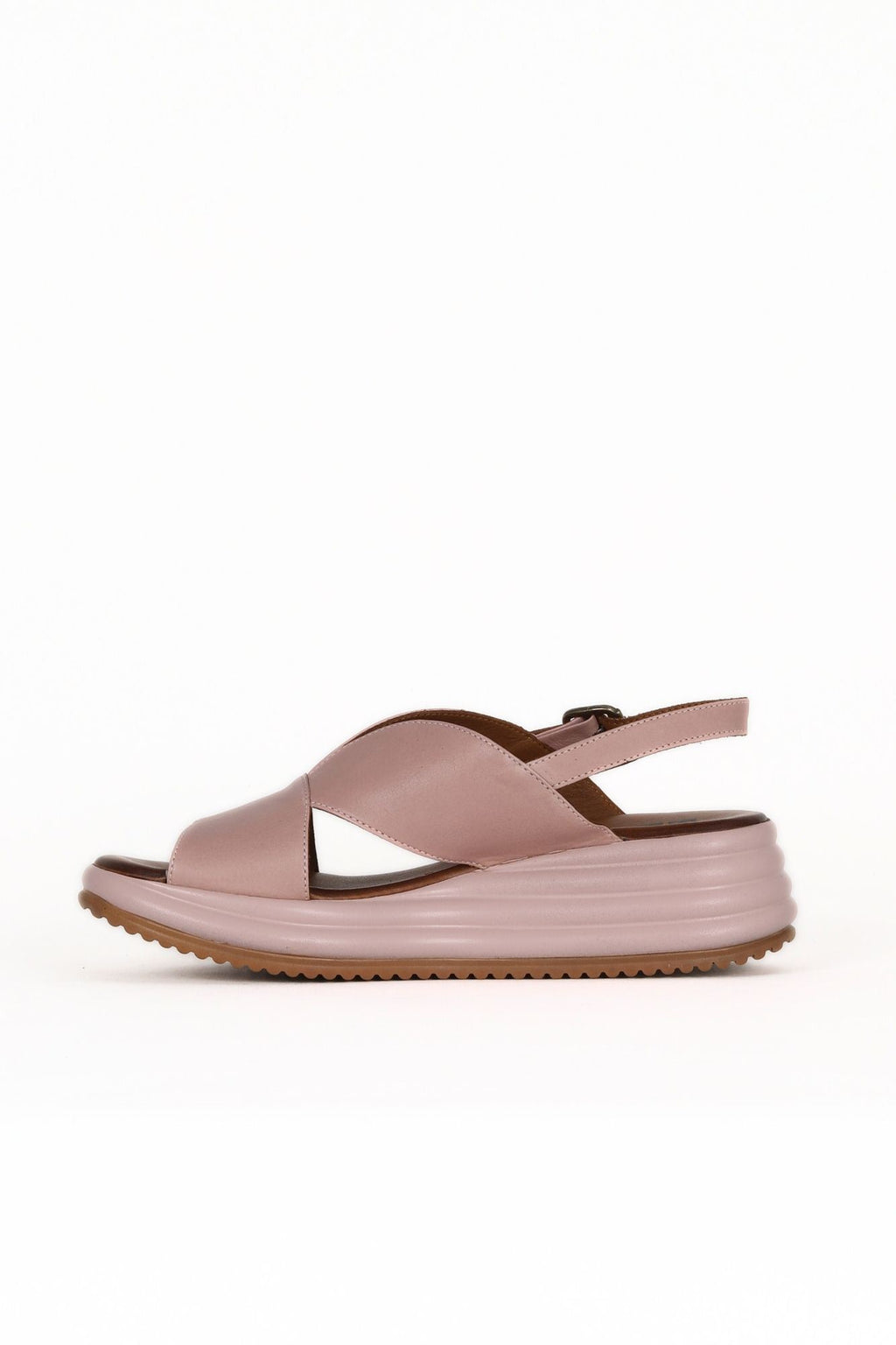 Bueno Women's Leather Wedge Sandal