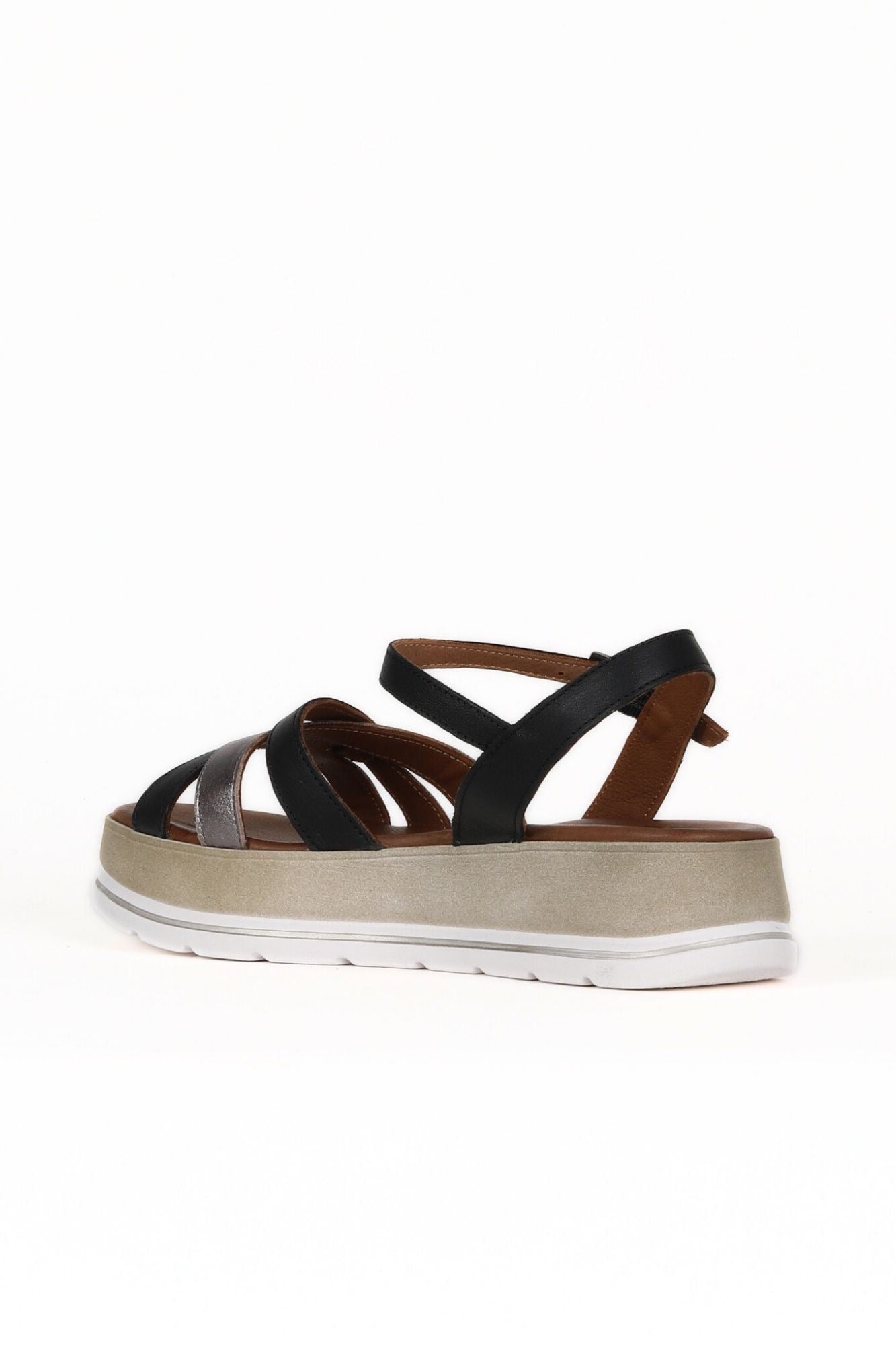 Bueno Women's Leather Flat Sandal