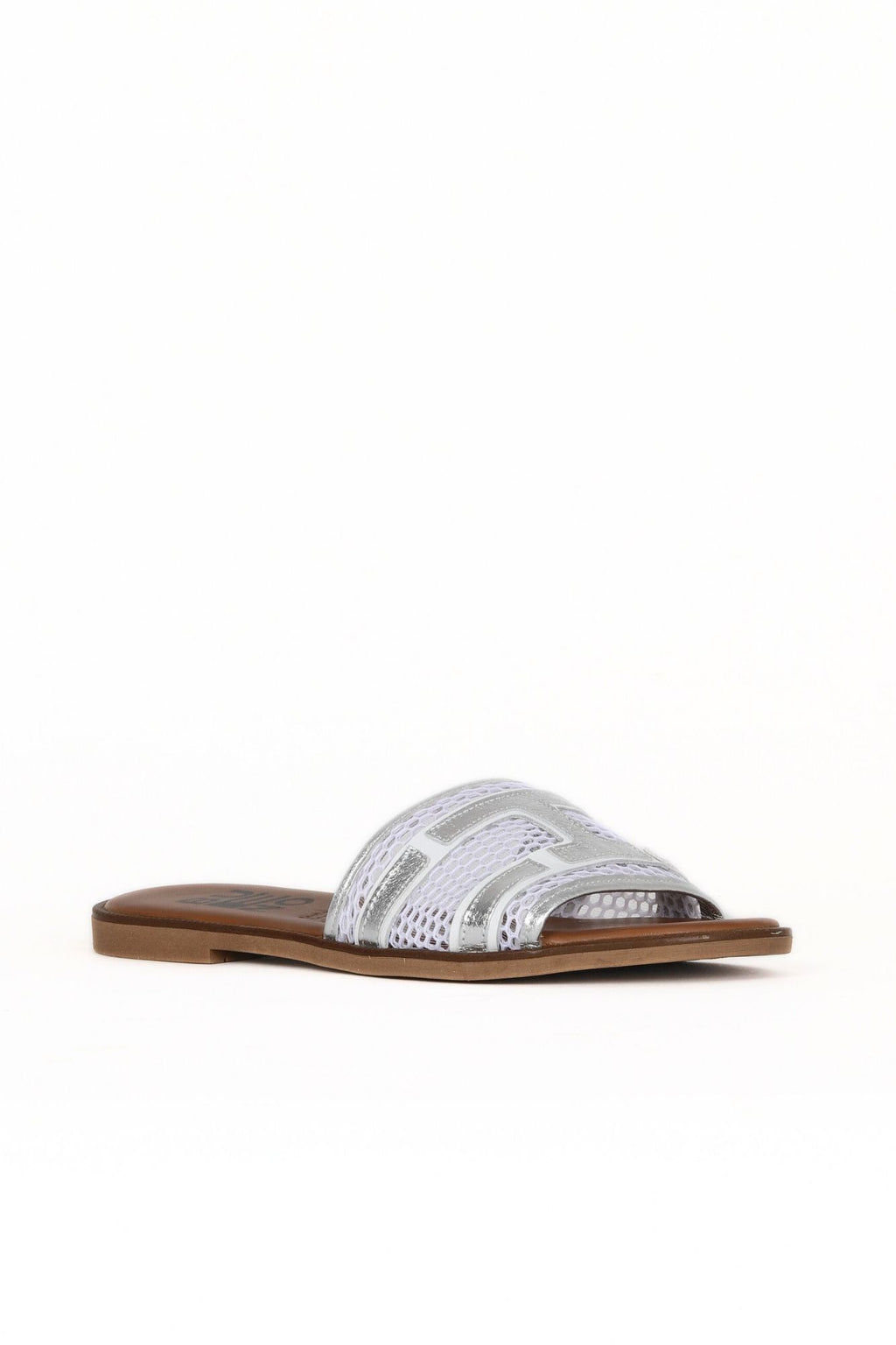 Bueno Women's Leather Flat Slipper