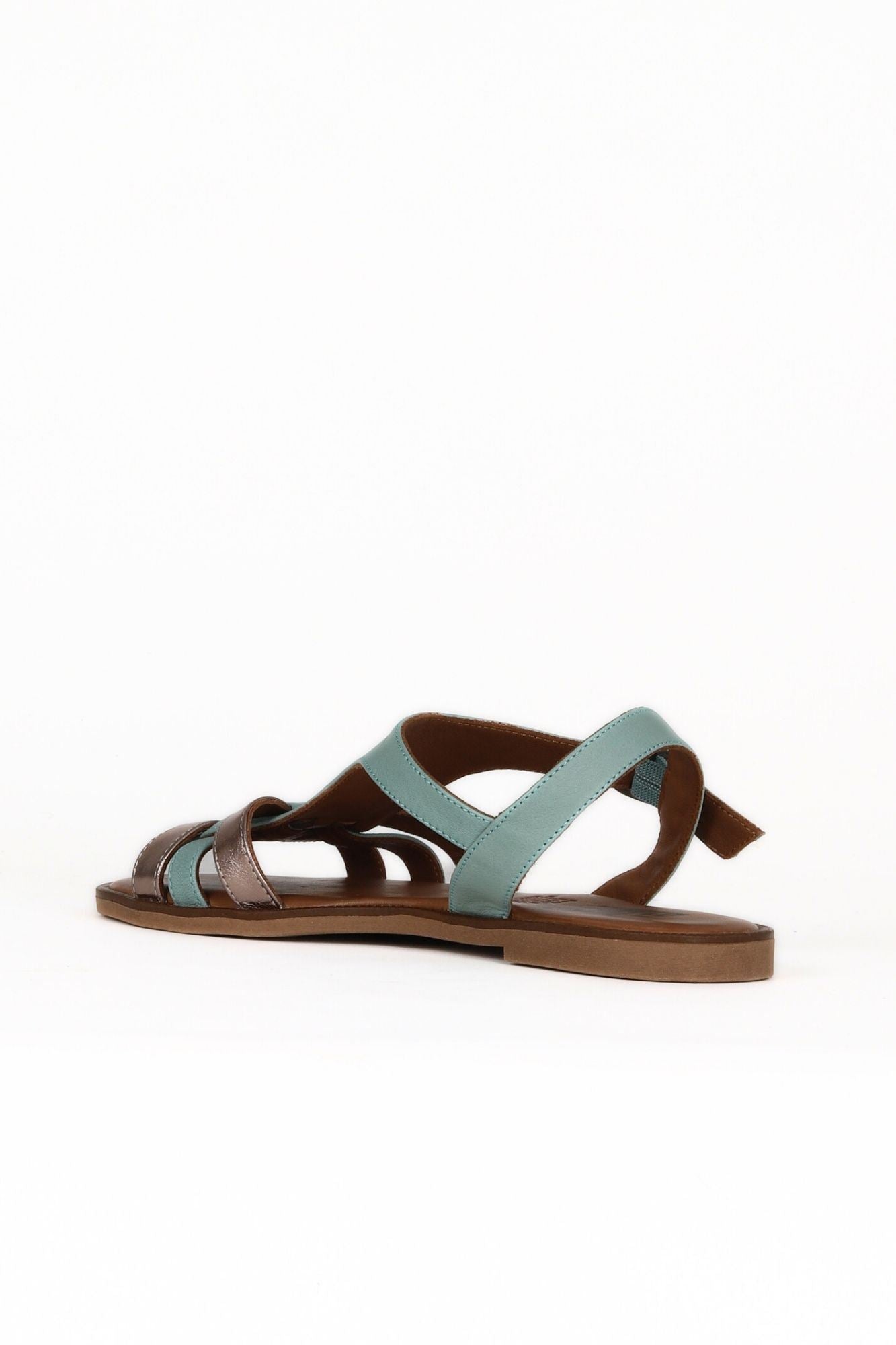 Bueno Women's Leather Flat Sandal