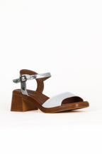 Bueno Women's Leather Heeled Sandal