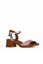 Bueno Women's Leather Heeled Sandal