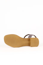 Bueno Women's Leather Heeled Sandal