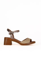 Bueno Women's Leather Heeled Sandal