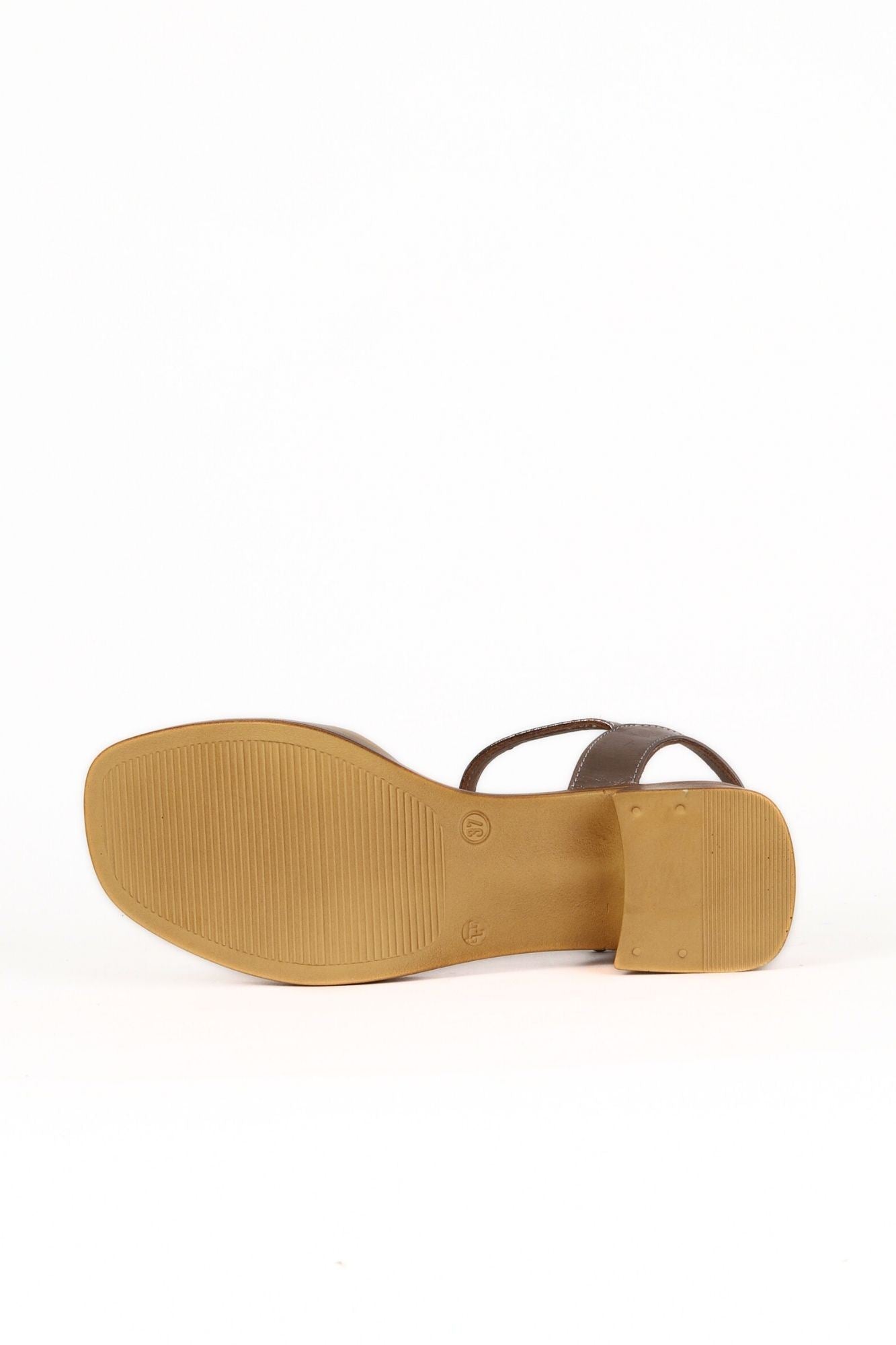 Bueno Women's Leather Heeled Sandal