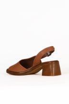 Bueno Women's Leather Heeled Sandal