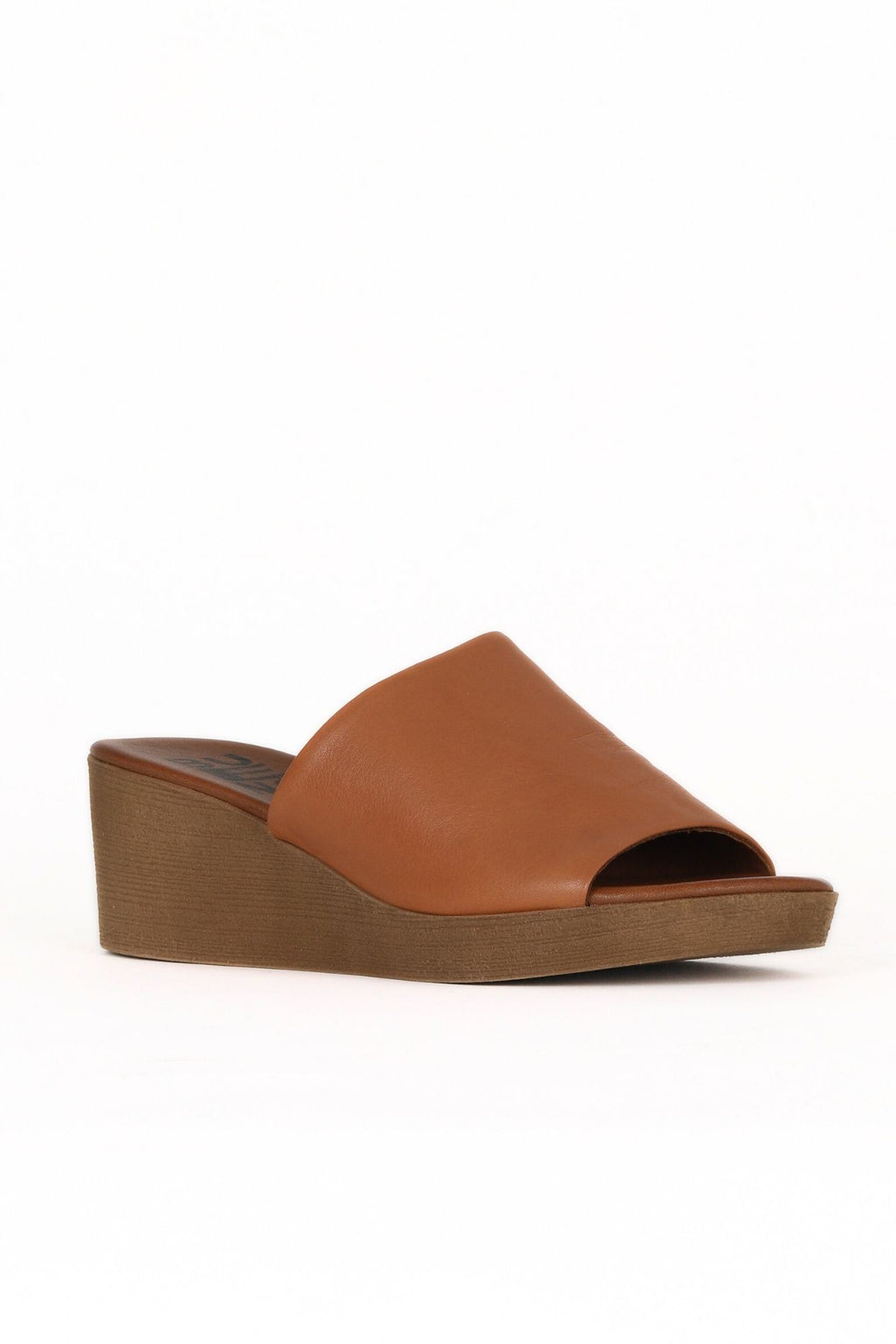 Bueno Women's Leather Wedge Slipper