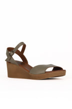 Bueno Women's Leather Wedge Sandal