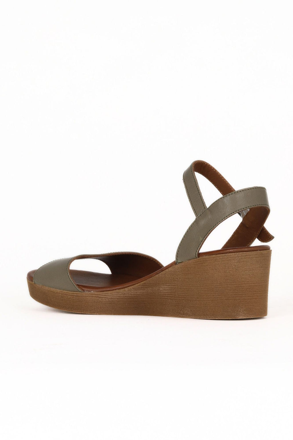 Bueno Women's Leather Wedge Sandal