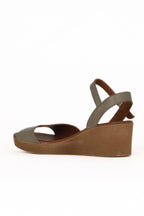 Bueno Women's Leather Wedge Sandal