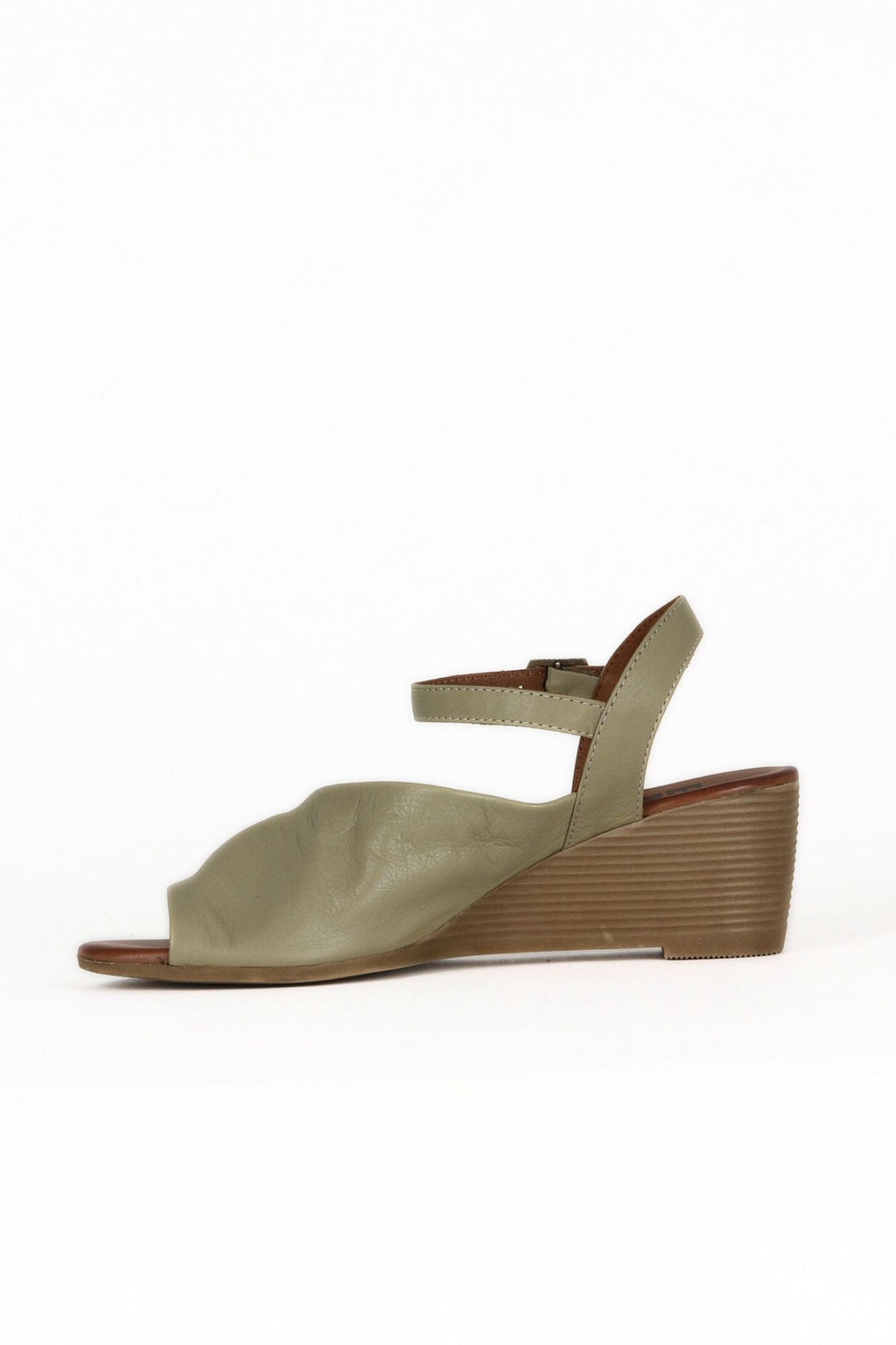 Bueno Women's Leather Wedge Sandal