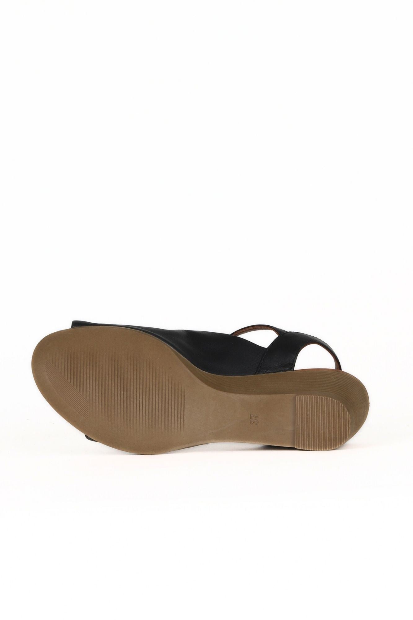 Bueno Women's Leather Wedge Sandal