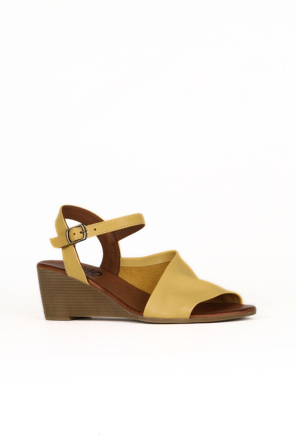 Bueno Women's Leather Wedge Sandal