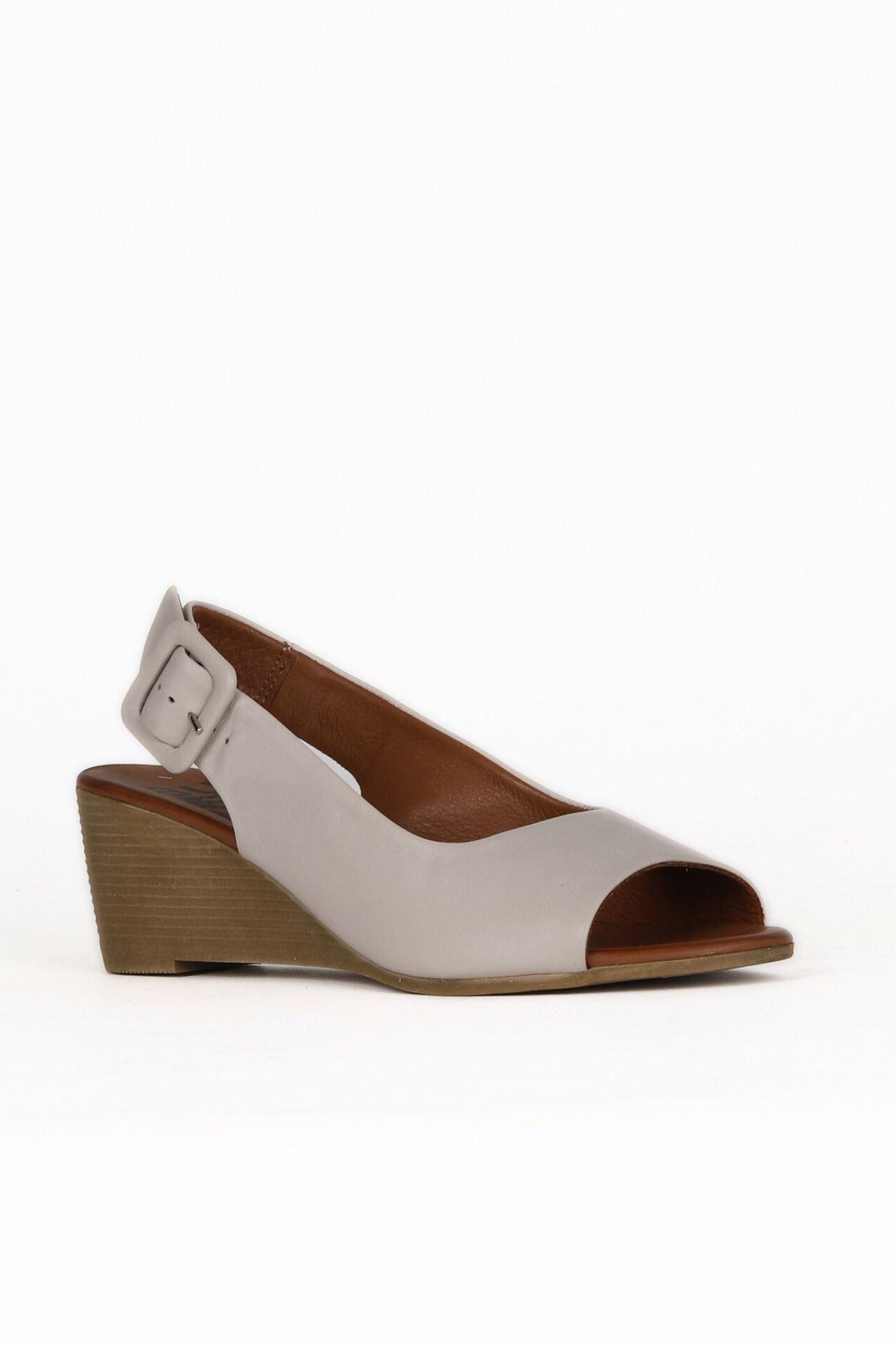 Bueno Women's Leather Wedge Sandal