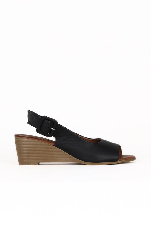 Bueno women's  in black leather