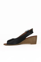 Bueno Women's Leather Wedge Sandal