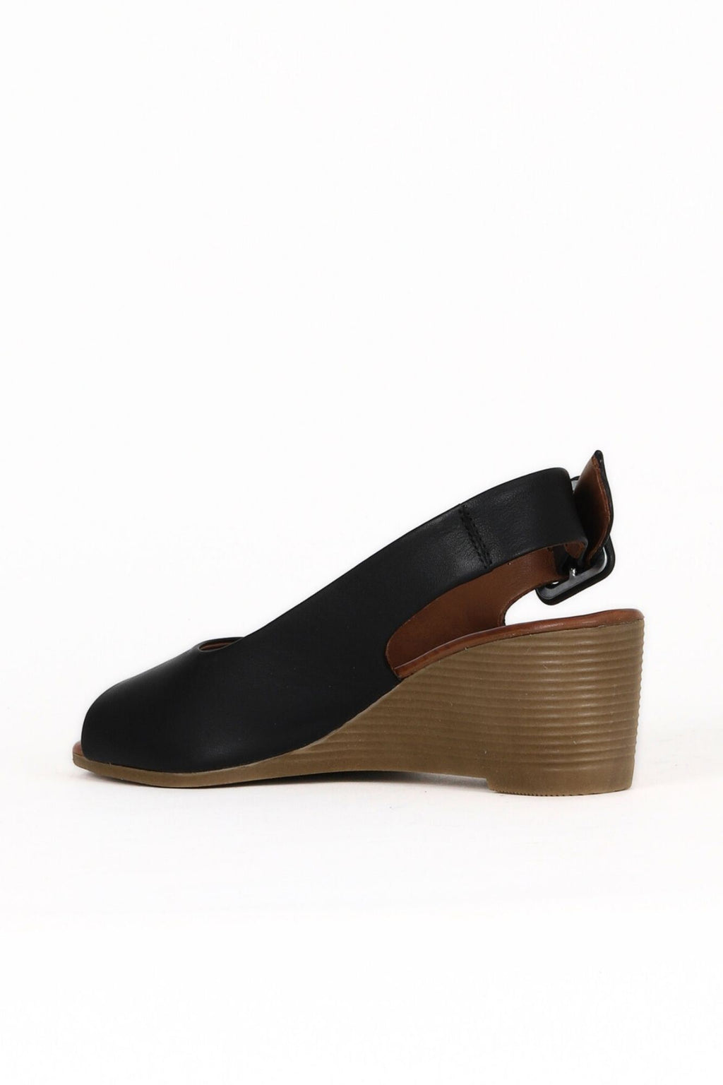 Bueno Women's Leather Wedge Sandal