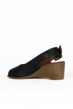 Bueno Women's Leather Wedge Sandal