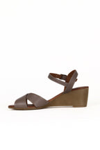 Bueno Women's Leather Wedge Sandal