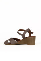 Bueno Women's Leather Wedge Sandal