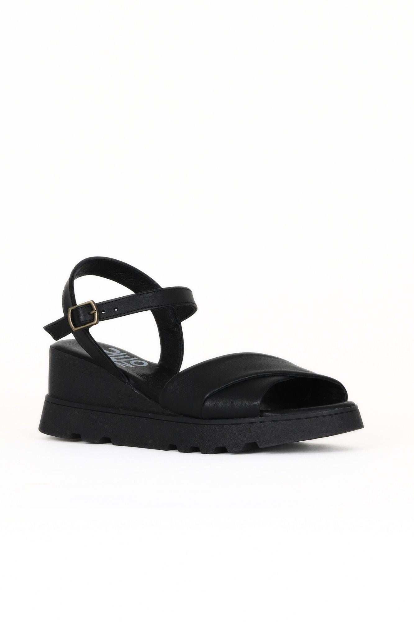 Bueno Women's Leather Wedge Sandal