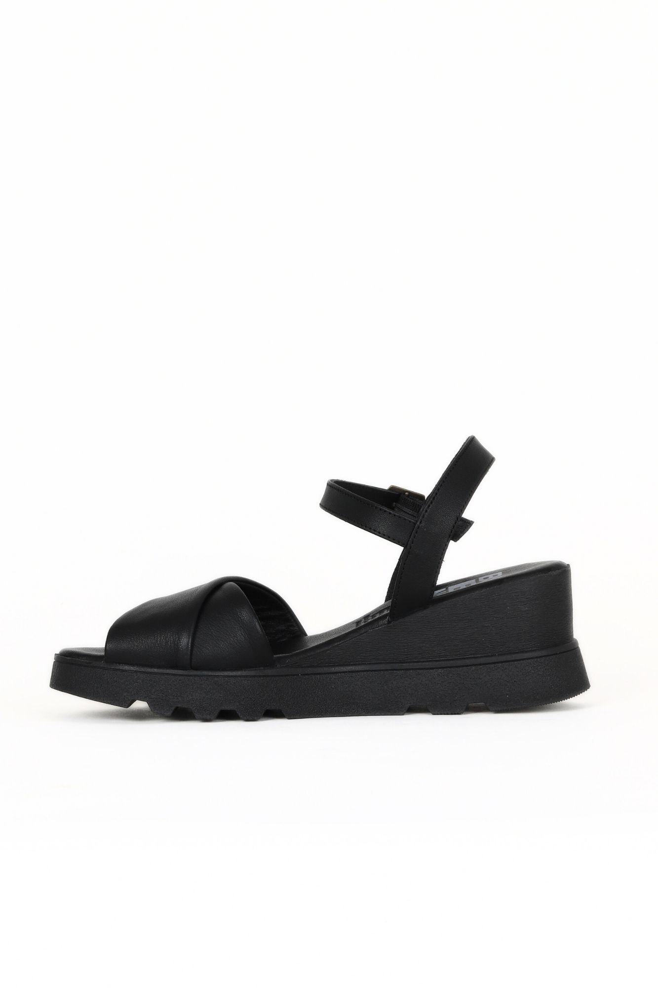 Bueno Women's Leather Wedge Sandal