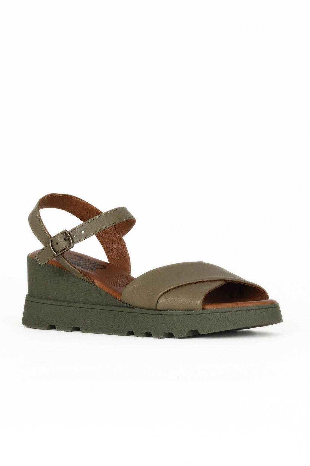 Bueno Women's Leather Wedge Sandal