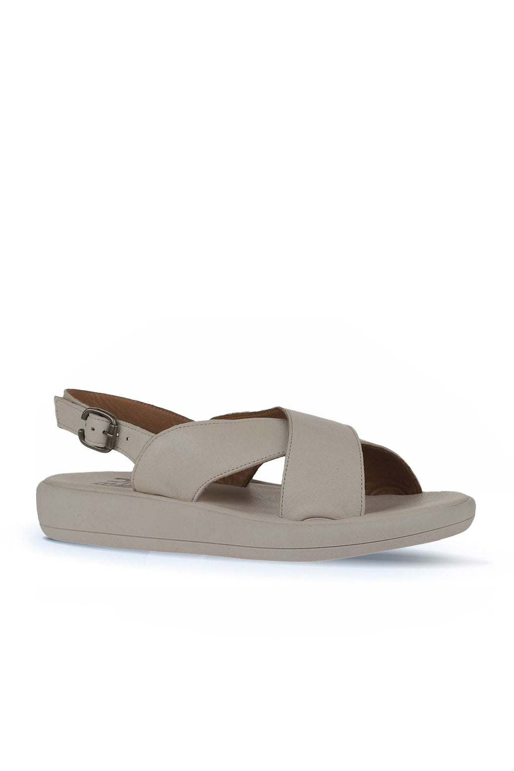 Bueno Women's Leather Flat Sandal