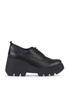 Bueno Women's Leather Wedge Boot