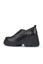 Bueno Women's Leather Wedge Boot