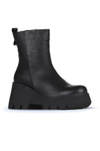 Bueno Women's Leather Wedge Boot