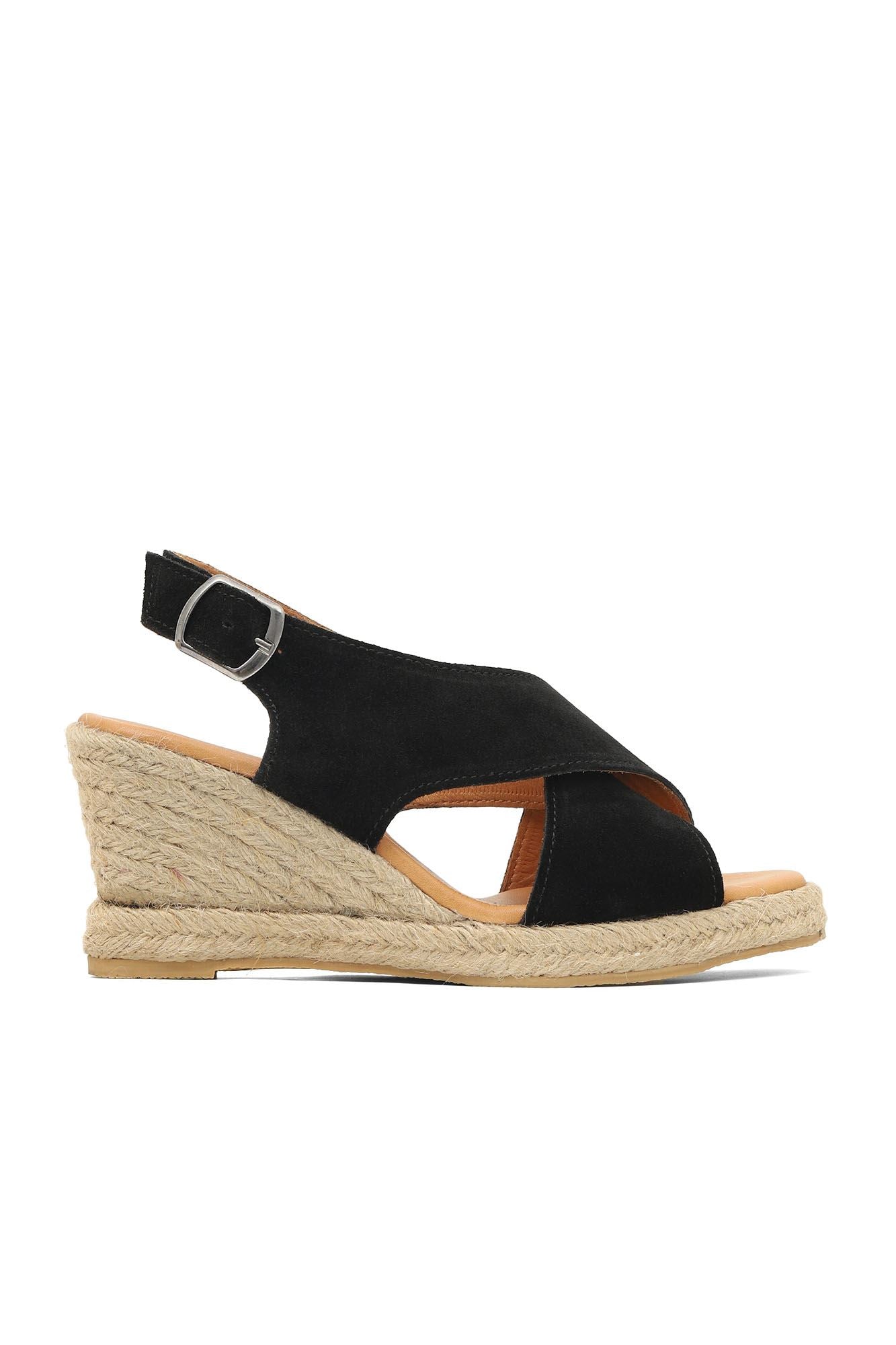 Bueno Women's Leather Wedge Sandal