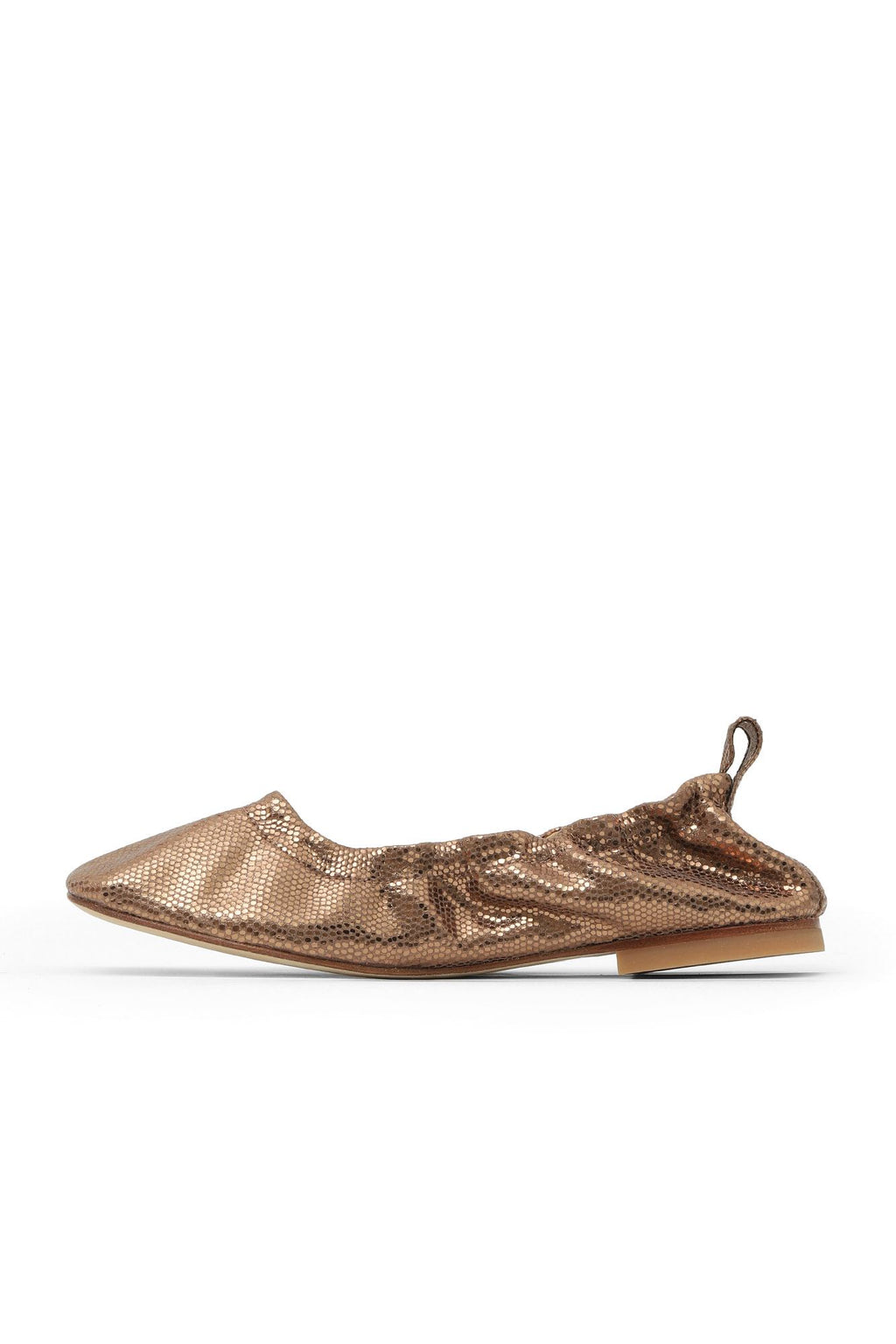 Bueno Women's Leather Ballerina