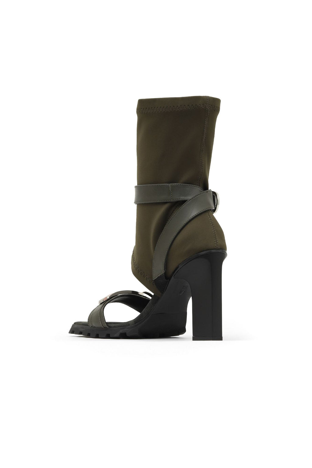 Bueno Women's Leather Heeled Sandal