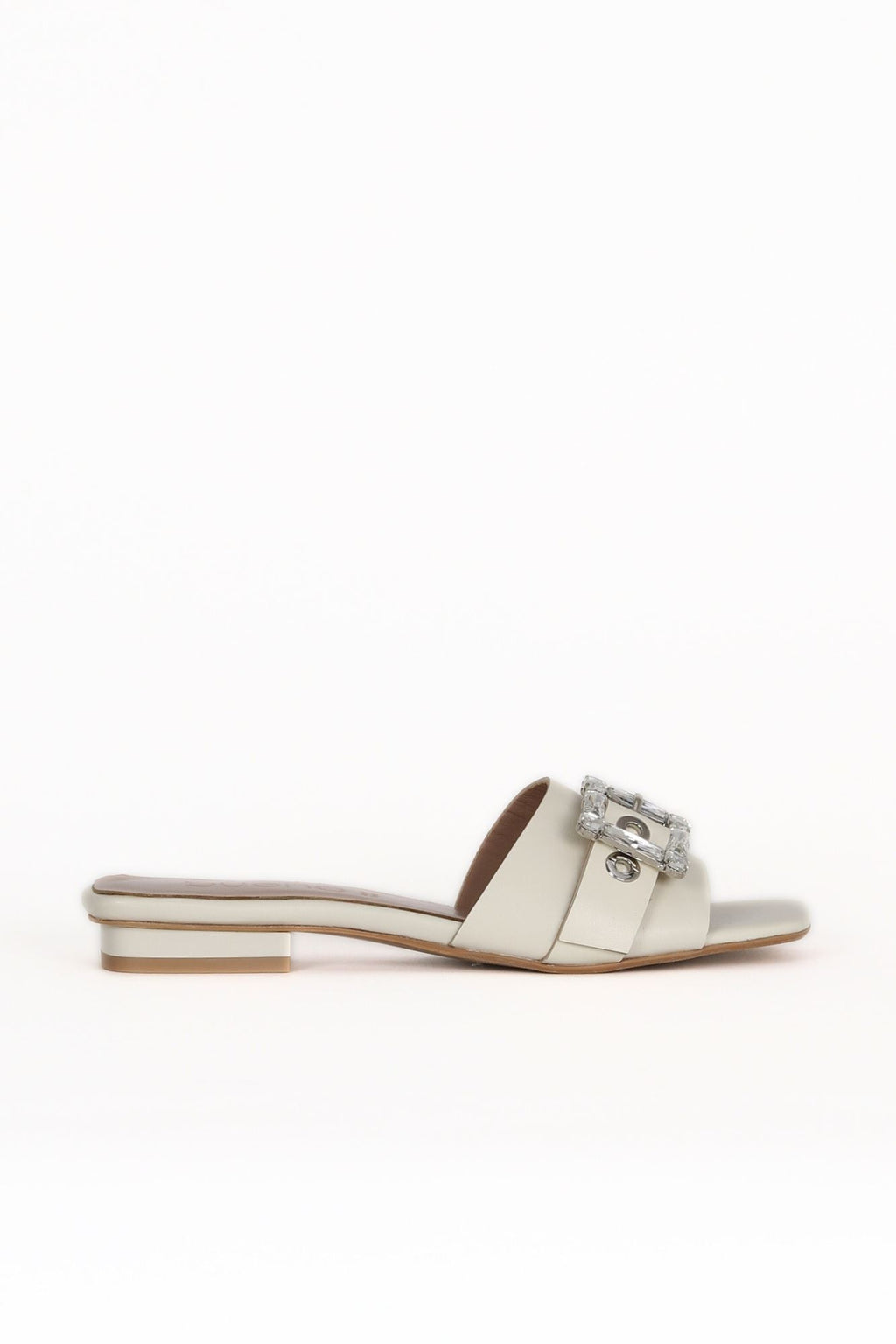 Bueno Women's Leather Flat Slipper