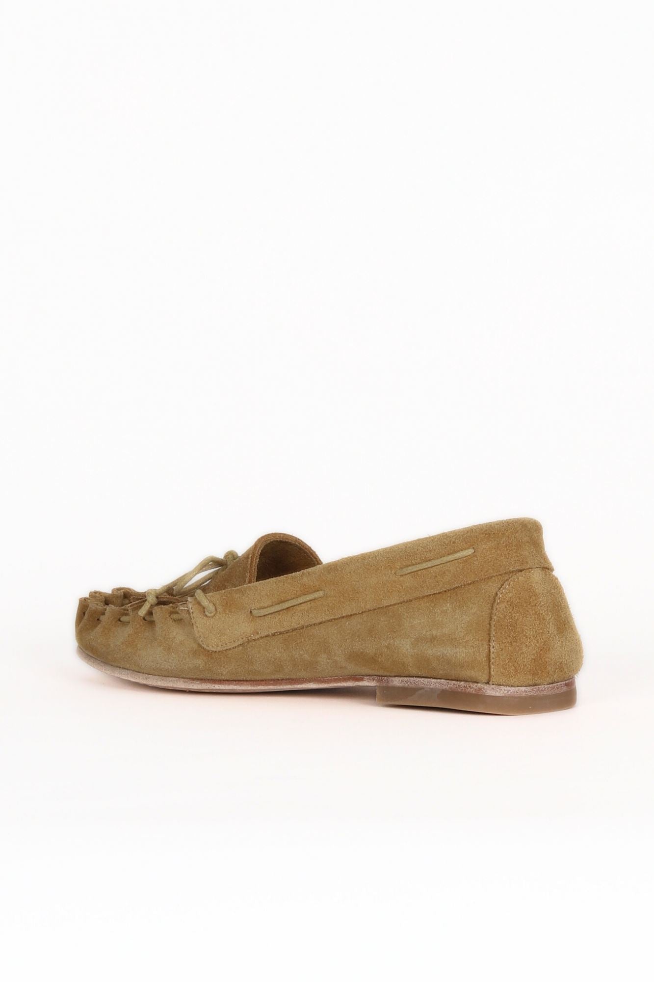 Bueno Women's Leather Ballerina