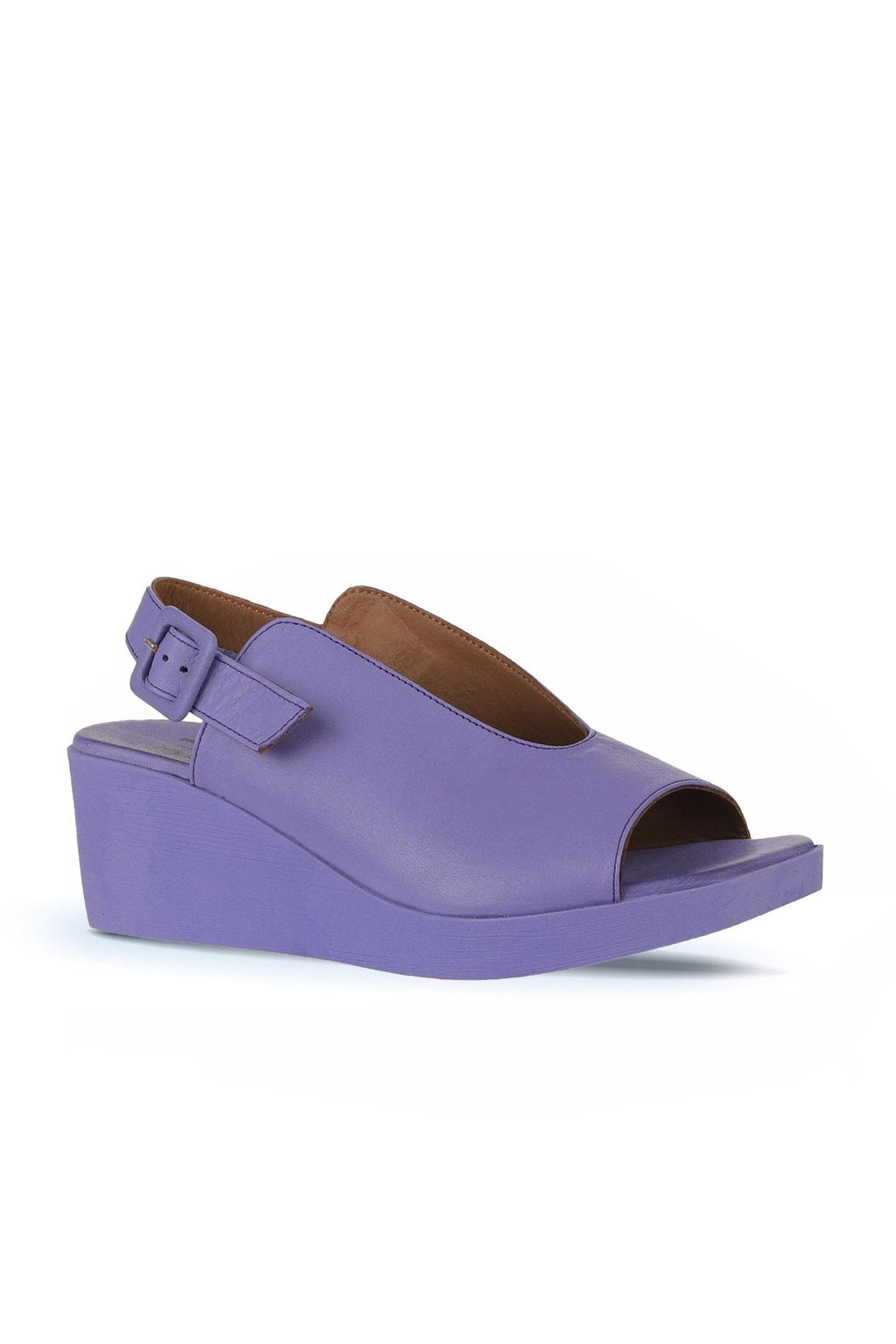 Bueno Women's Leather Wedge Sandal