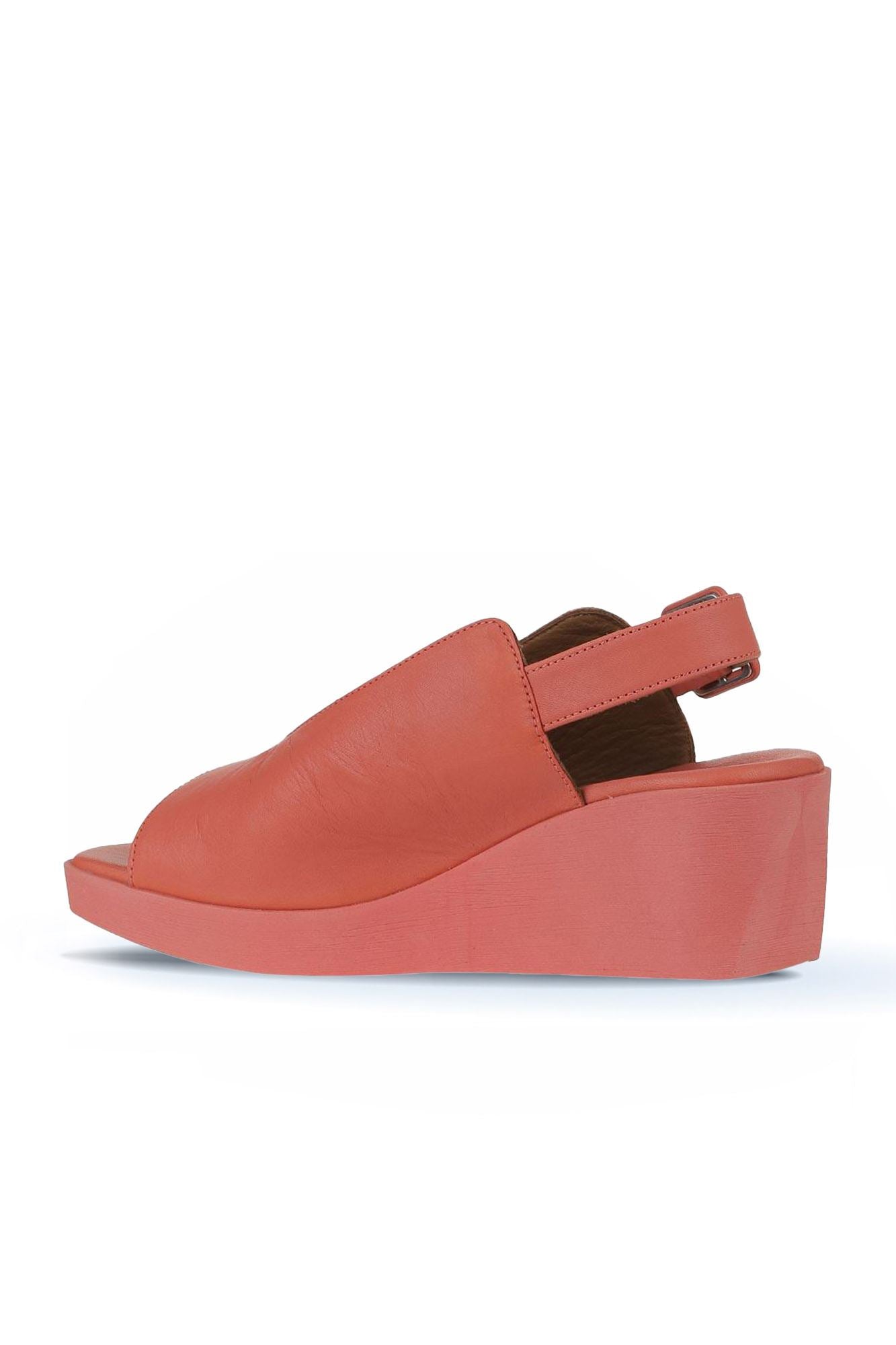 Bueno Women's Leather Wedge Sandal