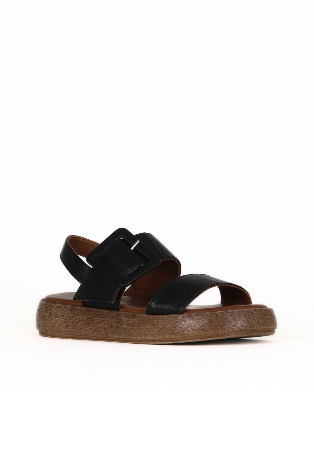 Bueno Women's Leather Flat Sandal