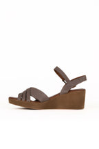 Bueno Women's Leather Wedge Sandal