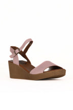 Bueno Women's Leather Wedge Sandal