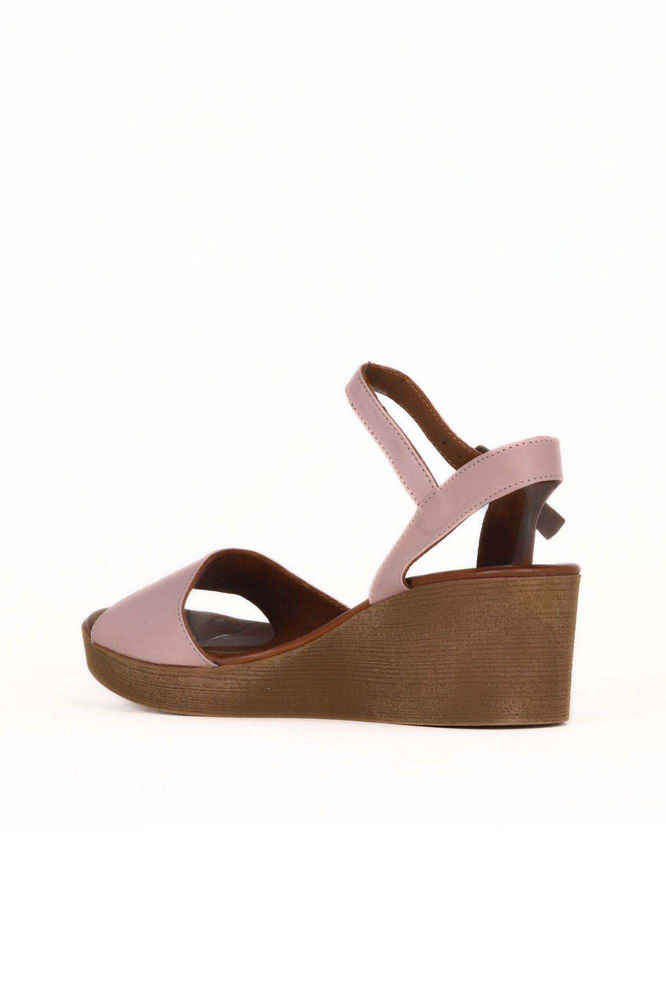 Bueno Women's Leather Wedge Sandal