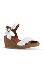 Bueno Women's Leather Wedge Sandal