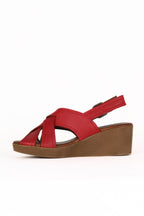 Bueno Women's Leather Wedge Sandal