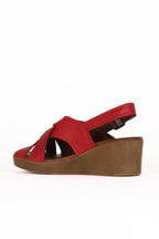 Bueno Women's Leather Wedge Sandal