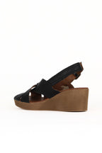 Bueno Women's Leather Wedge Sandal