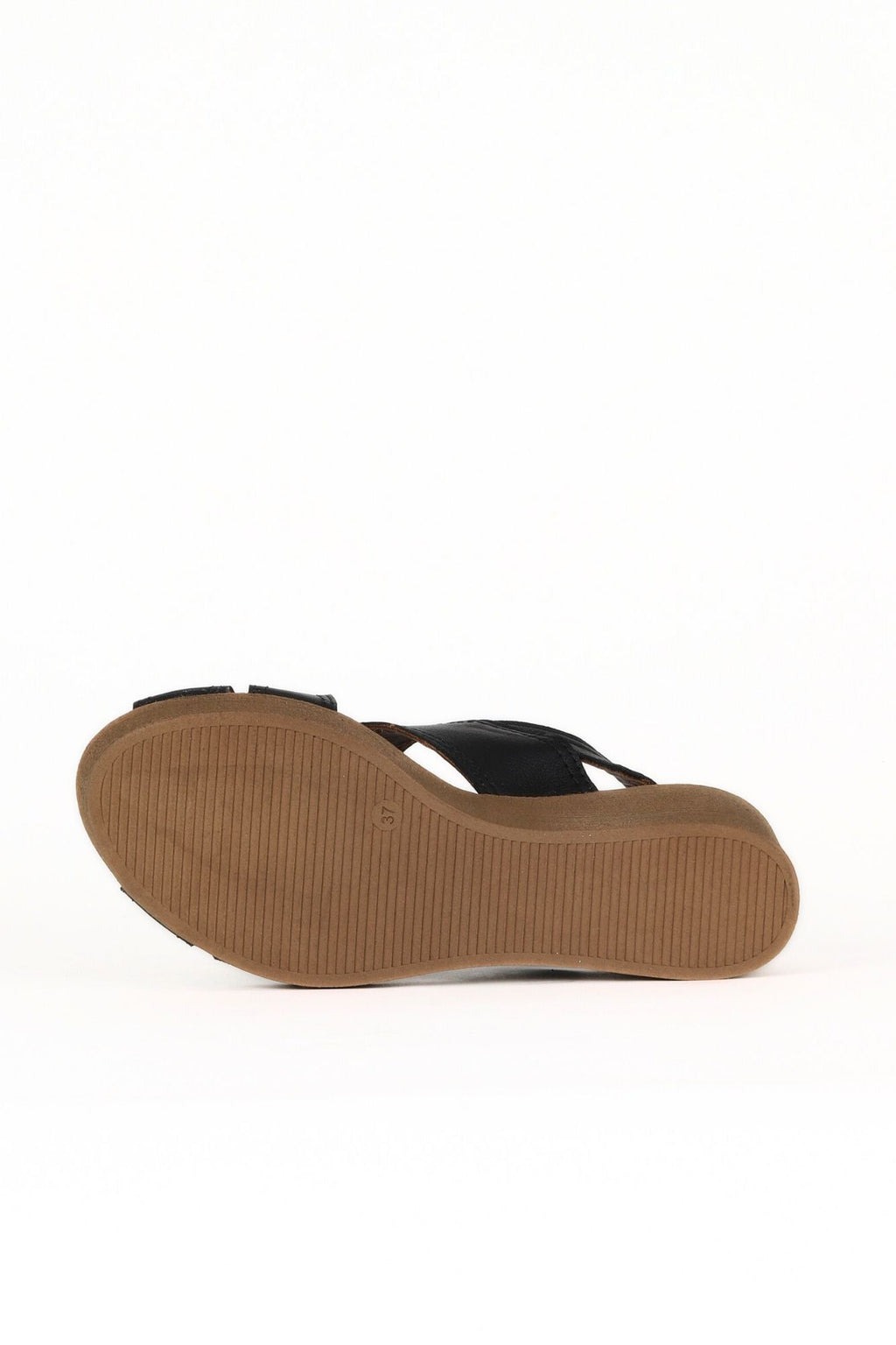 Bueno Women's Leather Wedge Sandal